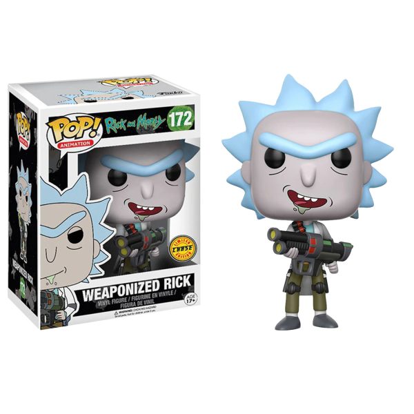 FUNKO POP RICK Y MORTY - WEAPONIZED RICK CHASE #172