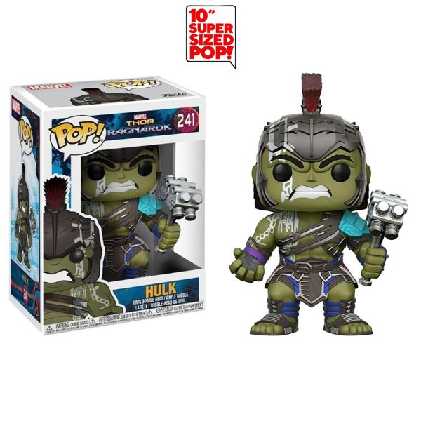 FUNKO POP THOR RAGNAROK - HULK 10'' #241