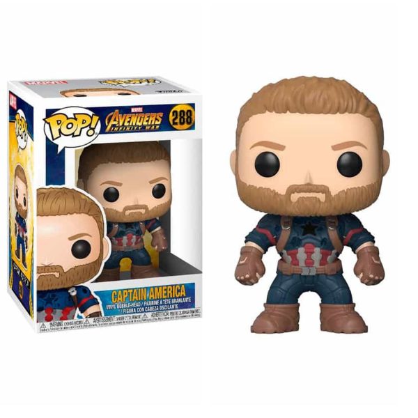 FUNKO POP MARVEL AVENGERS - CAPTAIN AMERICA #288