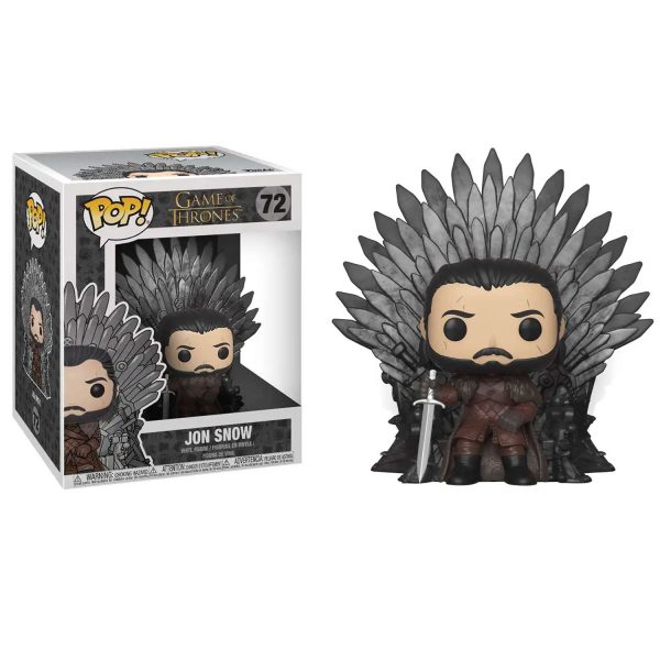 FUNKO POP - Game of Throne - Jon Snow #72 (Sitting on the Iron Throne)