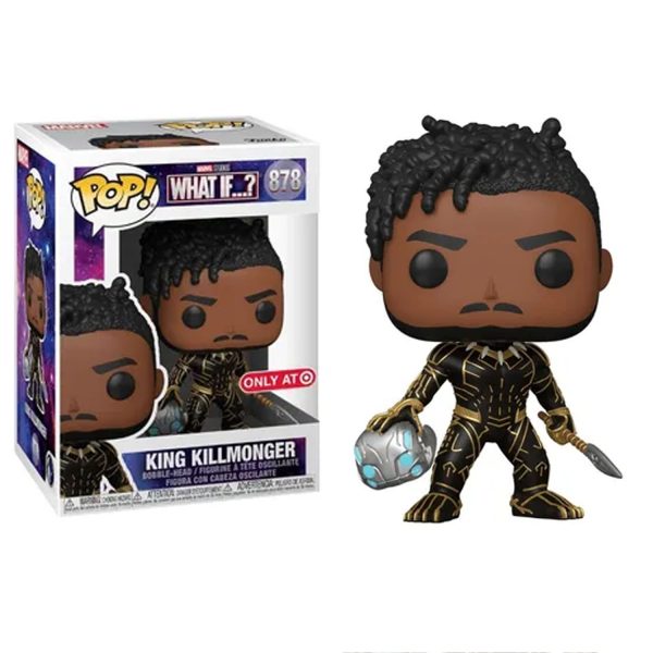 FUNKO POP MARVEL STUDIOS WHAT IF ? - KING KILLMONGER #878