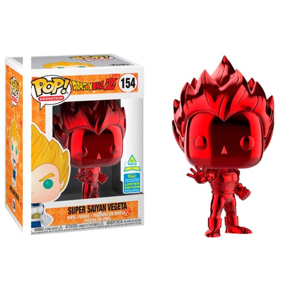 FUNKO POP DBZ - VEGETA (RD)(CH) #154