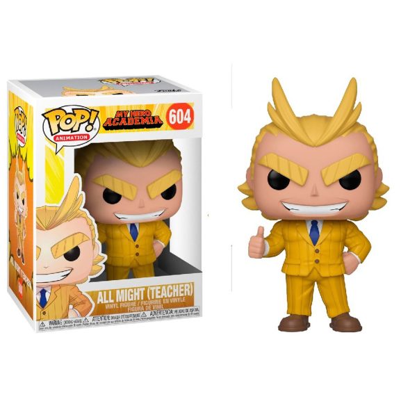 FUNKO POP: MY HERO ACADEMIA - ALL MIGHT TEACHER #604