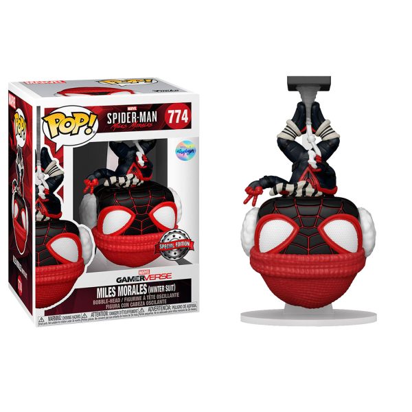 FUNKO POP SPIDER - MAN MILES MORALES - MILES MORALES (WINTER SUIT) #774