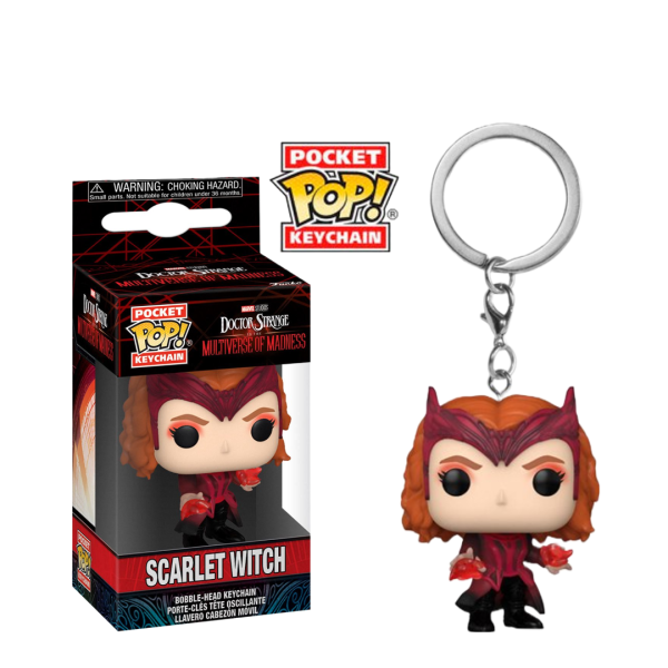 POP KEYCHAIN DOCTOR STRANGER IN THE MULTIVERSE OF MADNESS - SCARLET WITCH