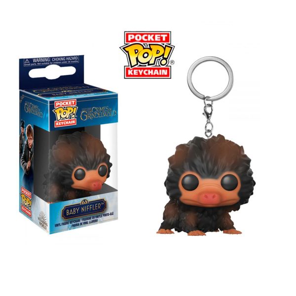 POP KEYCHAIN FANTASTIC BEASTS 2 - BABY NIFFLER (BROWN)