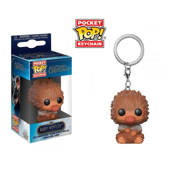 POP KEYCHAIN FANTASTIC BEASTS 2 - BABY NIFFLER (TAN)