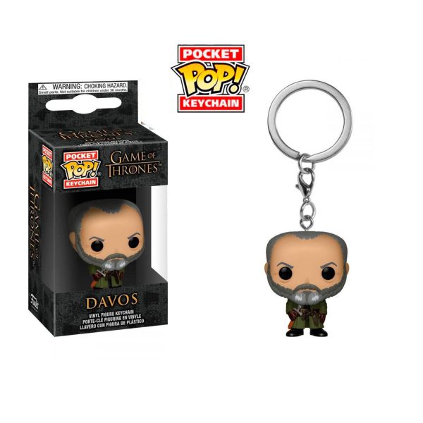POP KEYCHAIN GAME OF THRONES - DAVOS
