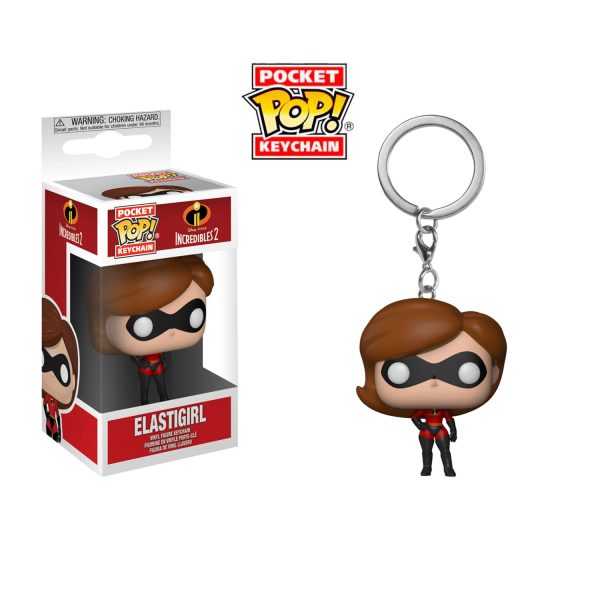 POP KEYCHAIN INCREDIBLES 2 - ELASTIGIRL
