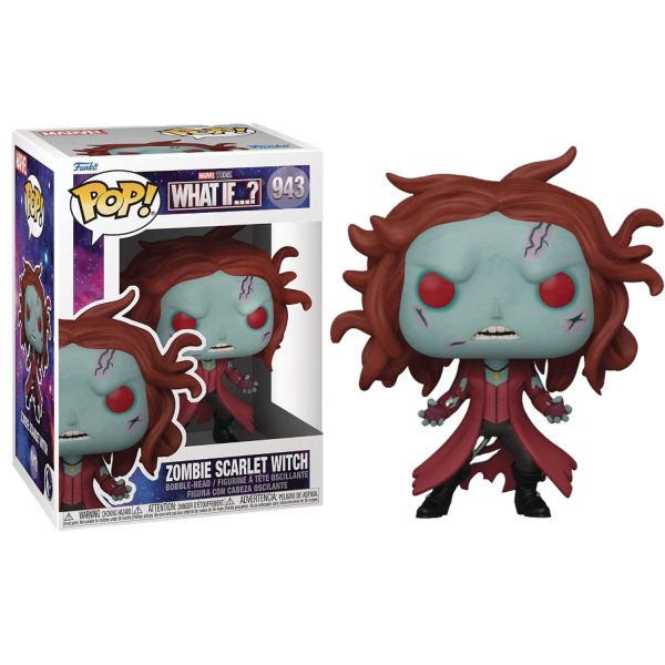 FUNKO POP MARVEL STUDIOS WHAT IF ? - ZOMBIE SCARLET WITCH #943