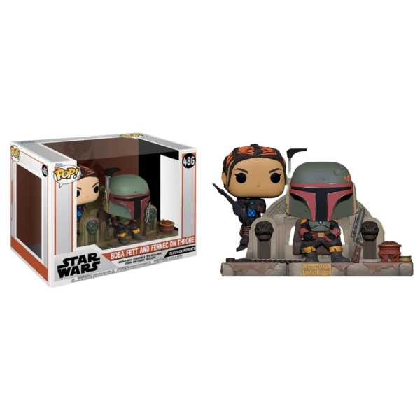 FUNKO POP: STAR WARS - BOBA FETT & FENNEC SHAND #486