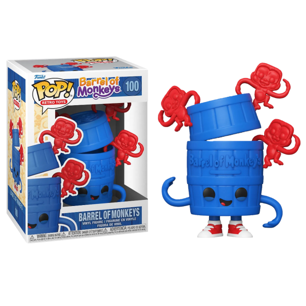 FUNKO POP BARREL OF MONKEYS - BARREL & MONKEYS #100
