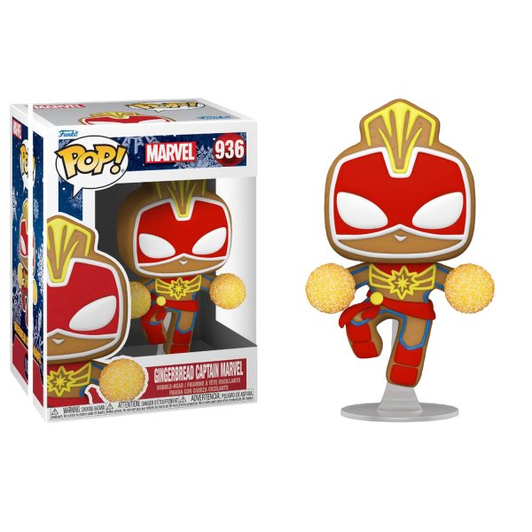 FUNKO POP MARVEL HOLIDAY - CAPTAIN MARVEL #936