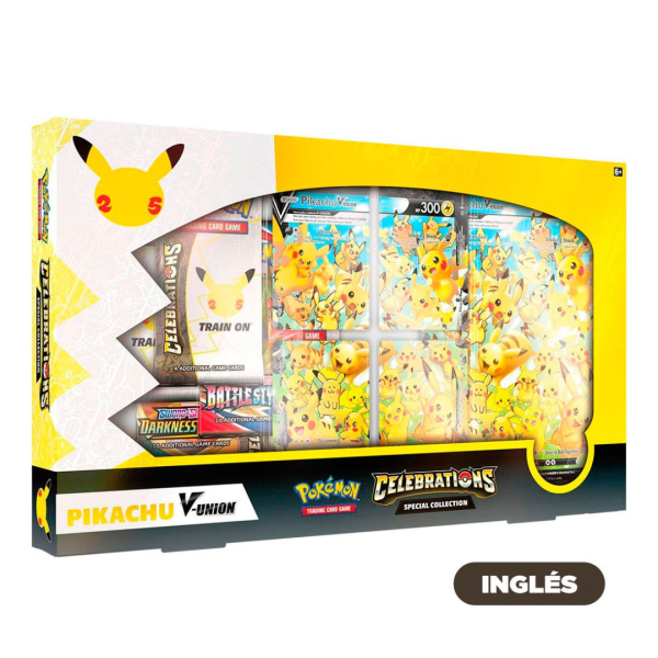 POKEMON TCG CELEBRATIONS SPECIAL COLLECTION - PIKACHU V-UNION INGLES