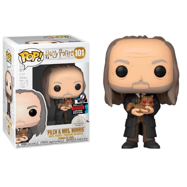 FUNKO POP: HARRY POTTER – FILCH & MRS NORRIS #101