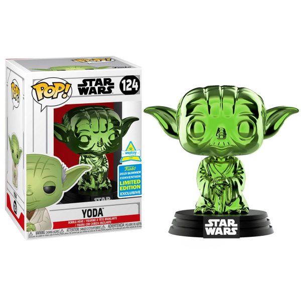 FUNKO POP STAR WARS – YODA (GR CH) #124