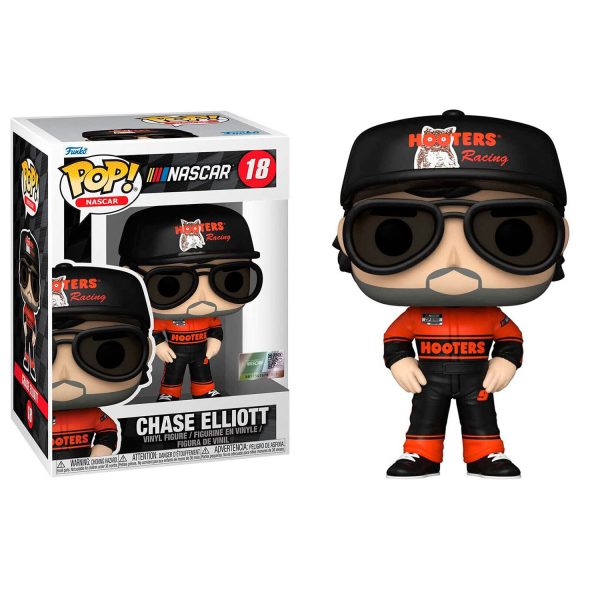 FUNKO POP NASCAR: CHASE ELLIOTT ((OR)HOOTERS) #18
