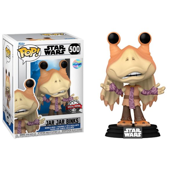 FUNKO POP STAR WARS CLONE WARS - JAR JAR BINKS #500