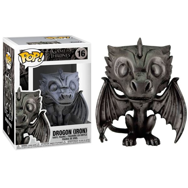 FUNKO POP GAMES OF THRONES  - DROGON (IRON) #16