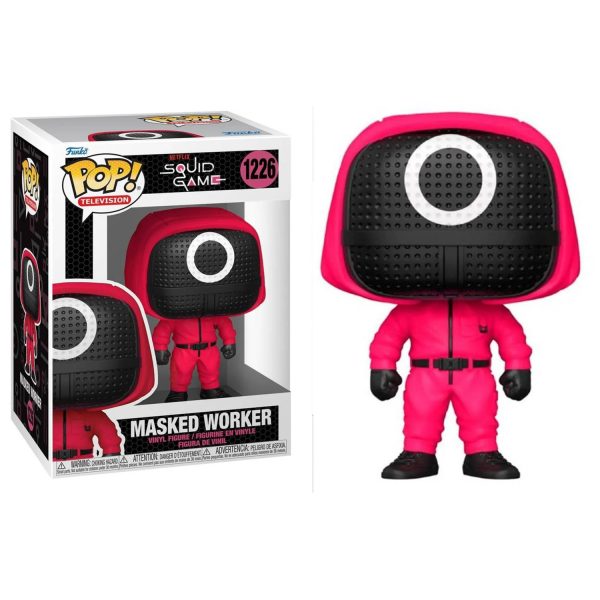 FUNKO POP TV SQUID GAME - RED SOLDIER MASK #1226
