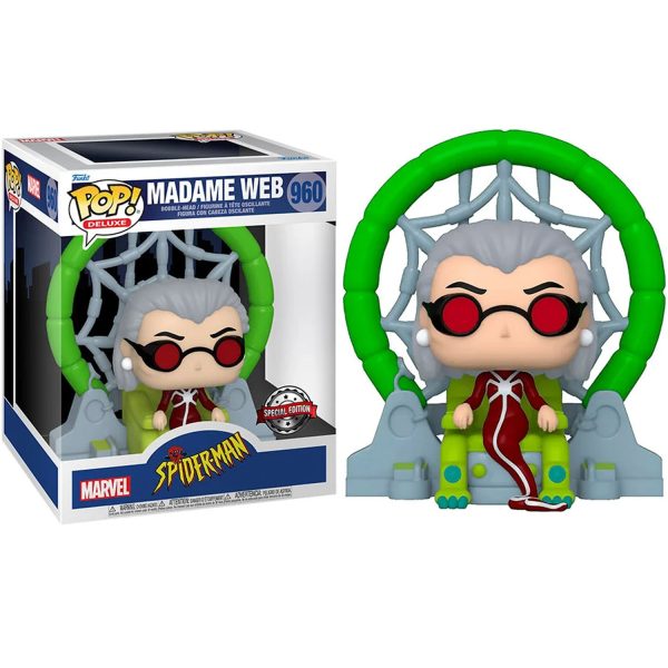 FUNKO POP DELUXE SPIDER - MAN - MADAME WAVE #960