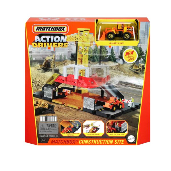 MATCHBOX ACTION DRIVERS - CONSTRUCTION SITE