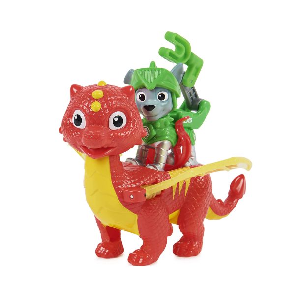 PAW PATROL RESCUE KNIGHTS ROCKY AND DRAGON FLAME