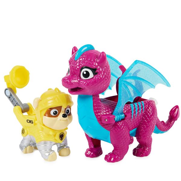 PAW PATROL RESCUE KNIGHTS RUBBLE AND DRAGON BLIZZIE - Imagen 2