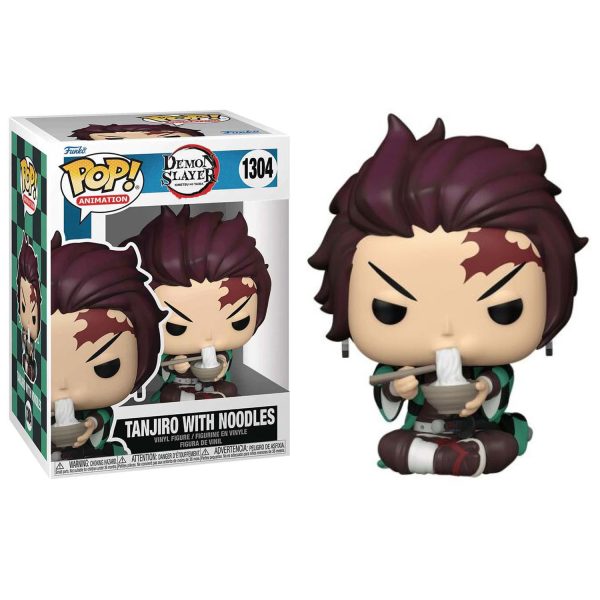 FUNKO POP DEMON SLAYER - TANJIRO WITH NOODLES #1304