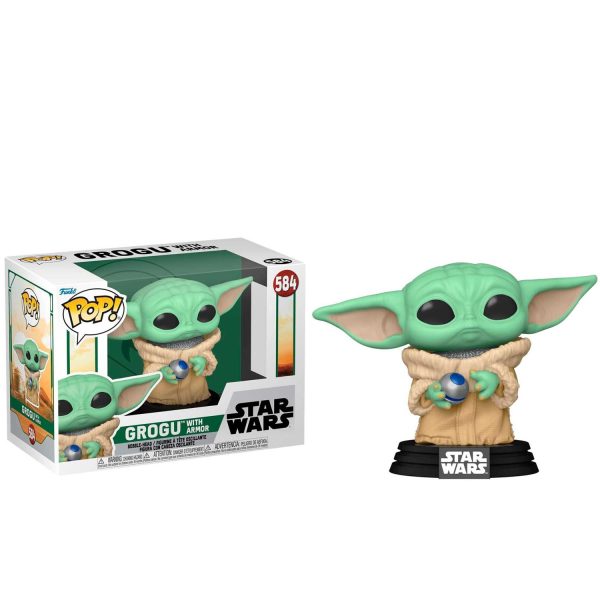 FUNKO POP: STAR WARS - GROGU WITH ARMOR #584