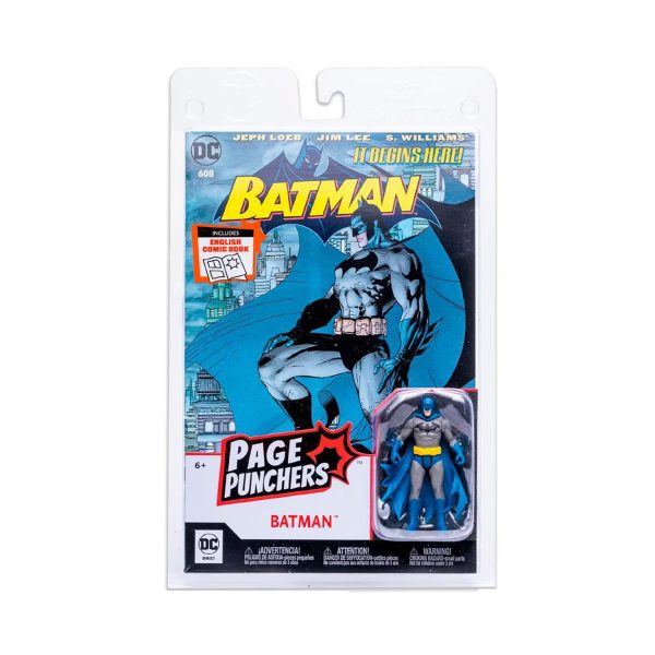 FIGURA & COMIC THE BATMAN (BATMAN HUSH) – 8 CM