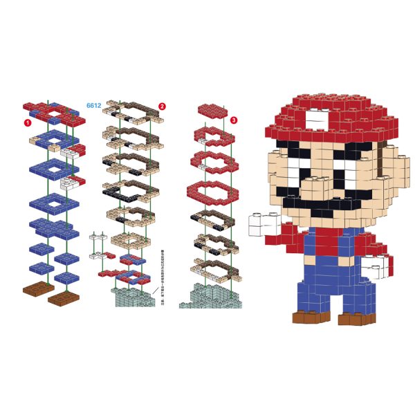 ARMABLE MARIO BROS MICROBLOCK - Imagen 2