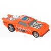 VEHICULOS PULLBACK HOT WHEELS FAST RACER 13CM NARANJO