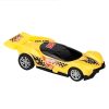 VEHICULOS PULLBACK HOT WHEELS FAST RACER 13CM AMARILLO