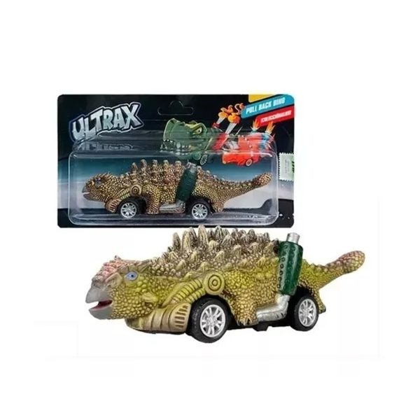 AUTO DINOSAURIO - ANKYLOSAURUS PULL BACK - Imagen 2