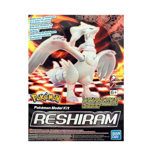 MODEL KIT POKEMON MODEL KIT RESHIRAM BANDAI HOBBY - Imagen 2