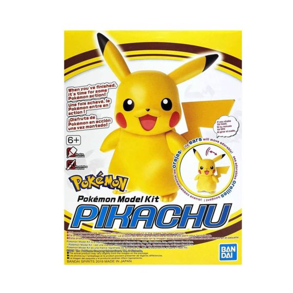 MODEL KIT POKEMON PIKACHU BANDAI HOBBY - Imagen 2