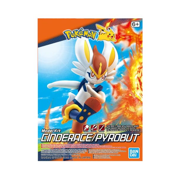 MODEL KIT POKEMON CINDERACE BANDAI HOBBY - Imagen 2