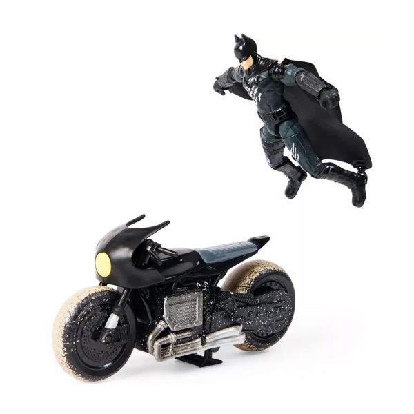SET FIGURA BATMAN + MOTOCICLETA