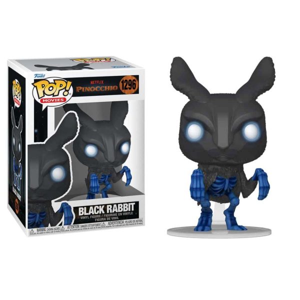 FUNKO POP PINOCCHIO - BLACK RABBIT #1296