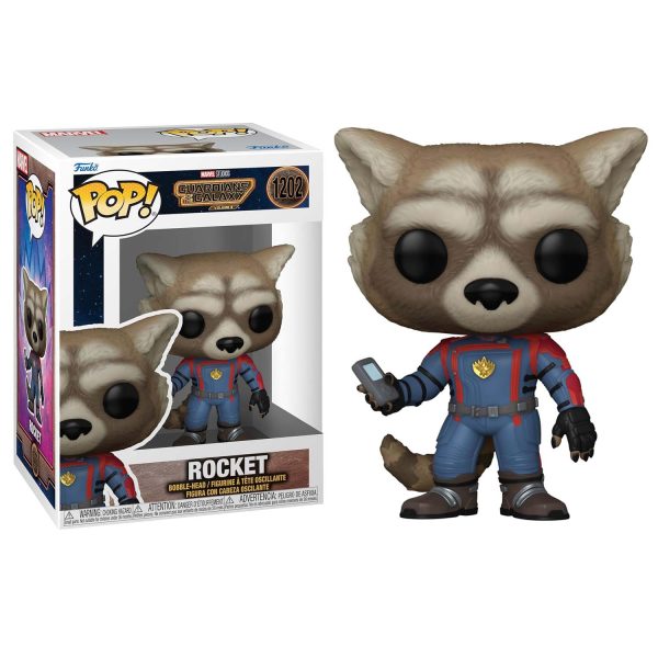 FUNKO POP GUARDIANS OF THE GALAXY - ROCKET #1204