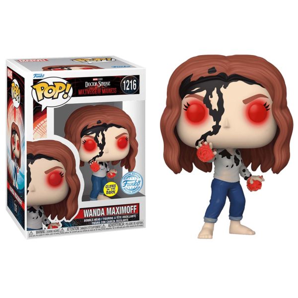 FUNKO POP MARVEL – WANDA MAXIMOFF GLOWS IN THE DARK #1216
