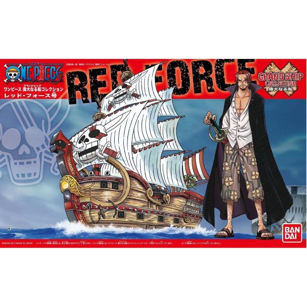MODEL KIT GRAND SHIP COLLECTION RED FORCE 2022 BANDAI HOBBY - Imagen 2