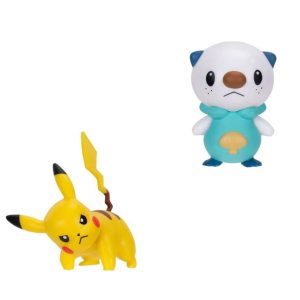 FIGURA BATTLE POKEMON - PIKACHU Y OSHAWOTT