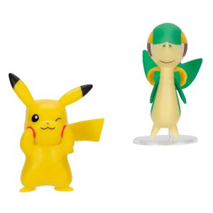 FIGURA BATTLE POKEMON - PIKACHU Y SNIVY