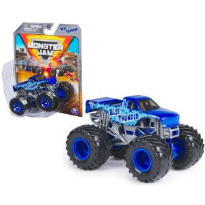 MONSTER JAM 1:64 BLUE THUNDER METALICO