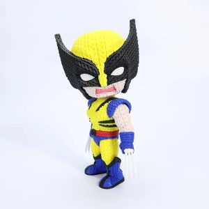 AMIGURUMI WOLWERINE 3D
